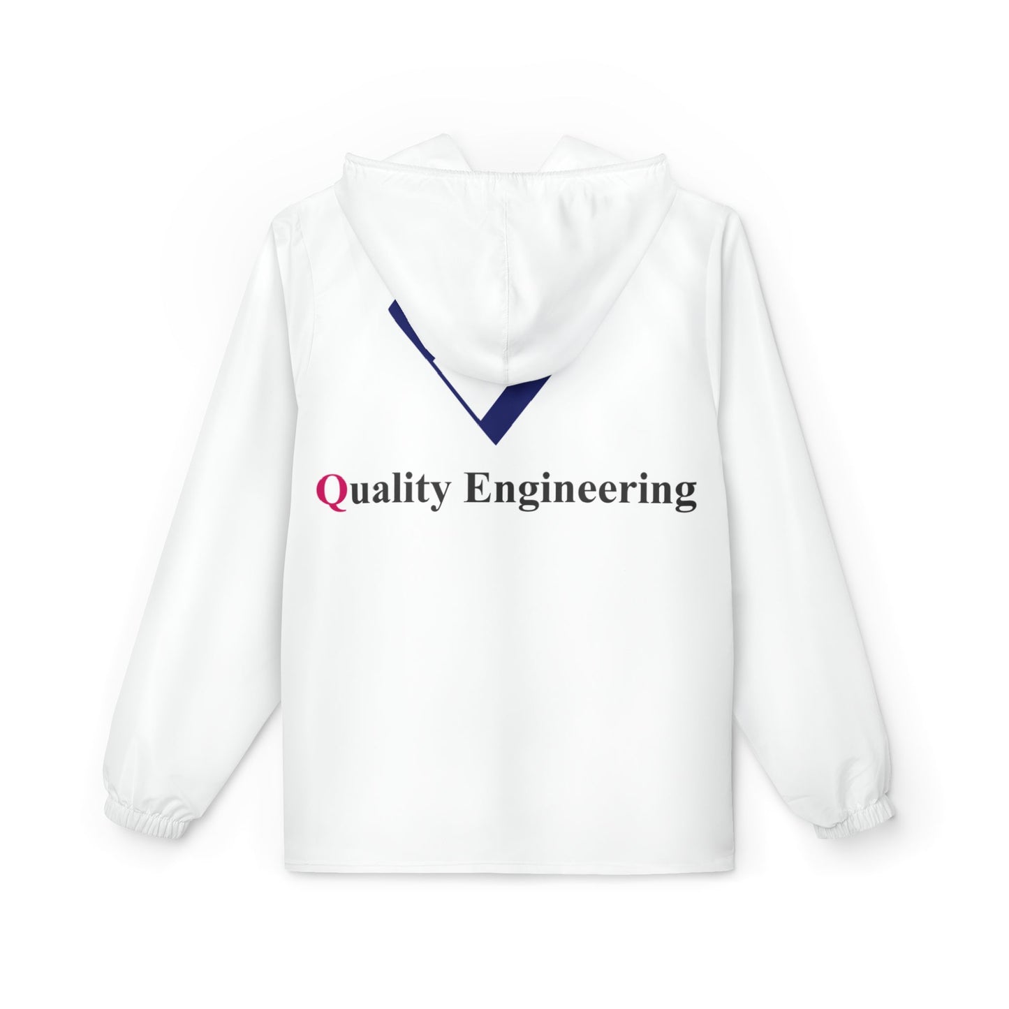 Quality Engineering Windbreaker Jacket – Branded Lightweight Hooded Windbreaker