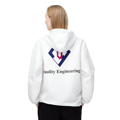Quality Engineering Windbreaker Jacket – Branded Lightweight Hooded Windbreaker